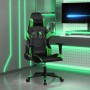 Silla gaming cuero sintético negro y verde en Sillas gaming | Comprar online en Foru.es