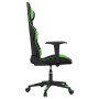 Silla gaming cuero sintético negro y verde en Sillas gaming | Comprar online en Foru.es