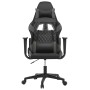Silla gaming cuero sintético negro y gris en Sillas gaming | Comprar online en Foru.es