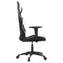 Silla gaming cuero sintético negro y blanco en Sillas gaming | Comprar online en Foru.es
