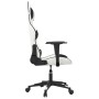 Silla gaming cuero sintético blanco y negro en Sillas gaming | Comprar online en Foru.es
