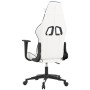 Silla gaming cuero sintético blanco y negro en Sillas gaming | Comprar online en Foru.es