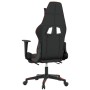 Silla gaming con reposapiés cuero sintético negro rojo en Sillas gaming | Comprar online en Foru.es