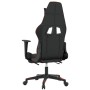 Silla gaming con reposapiés cuero sintético negro rojo tinto en Sillas gaming | Comprar online en Foru.es