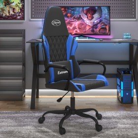 Silla gaming cuero sintético negro y azul en Sillas gaming | Comprar online en Foru.es