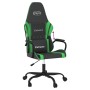 Silla gaming cuero sintético negro y verde en Sillas gaming | Comprar online en Foru.es