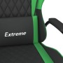 Silla gaming cuero sintético negro y verde en Sillas gaming | Comprar online en Foru.es