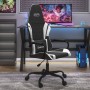 Silla gaming cuero sintético negro y blanco en Sillas gaming | Comprar online en Foru.es