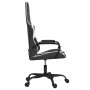 Silla gaming cuero sintético negro y blanco en Sillas gaming | Comprar online en Foru.es