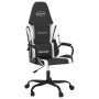 Silla gaming cuero sintético negro y blanco en Sillas gaming | Comprar online en Foru.es