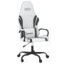 Silla gaming cuero sintético blanco y negro en Sillas gaming | Comprar online en Foru.es