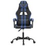 Silla gaming cuero sintético negro y azul en Sillas gaming | Comprar online en Foru.es