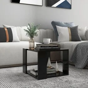 Black plywood coffee table 40x40x30 cm by vidaXL, Coffee table - Ref: Foro24-806311, Price: 25,26 €, Discount: %