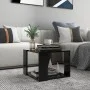 Mesa de centro de madera contrachapada negro 40x40x30 cm de vidaXL, Mesas de centro - Ref: Foro24-806311, Precio: 25,26 €, De...