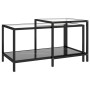 Mesita de centro 2 piezas vidrio templado negro de vidaXL, Mesas auxiliares - Ref: Foro24-331615, Precio: 113,99 €, Descuento: %