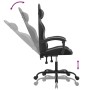 Silla gaming cuero sintético negro y gris en Sillas gaming | Comprar online en Foru.es