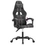 Silla gaming cuero sintético negro y gris en Sillas gaming | Comprar online en Foru.es