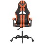 Silla gaming cuero sintético negro y naranja en Sillas gaming | Comprar online en Foru.es