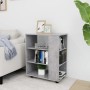 Armario ruedas madera contrachapada gris hormigón 60x35x75 cm de vidaXL, Taquillas y armarios de almacenamiento - Ref: Foro24...