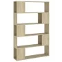 Librería separador contrachapada roble Sonoma 100x24x155 cm de vidaXL, Librerías y estanterías - Ref: Foro24-809200, Precio: ...