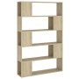 Librería separador contrachapada roble Sonoma 100x24x155 cm de vidaXL, Librerías y estanterías - Ref: Foro24-809200, Precio: ...