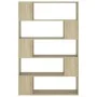 Librería separador contrachapada roble Sonoma 100x24x155 cm de vidaXL, Librerías y estanterías - Ref: Foro24-809200, Precio: ...