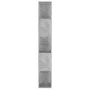 Sperrholz Bücherregal Trennwand grau Beton 100x24x155 cm von vidaXL, Bücherregale und Regale - Ref: Foro24-809201, Preis: 69,...