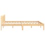 Estructura de cama madera maciza de pino 140x200 cm de vidaXL, Camas y somieres - Ref: Foro24-810082, Precio: 93,61 €, Descue...