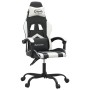 Silla gaming cuero sintético negro y blanco en Sillas gaming | Comprar online en Foru.es