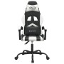 Silla gaming cuero sintético negro y blanco en Sillas gaming | Comprar online en Foru.es