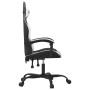 Silla gaming cuero sintético negro y blanco en Sillas gaming | Comprar online en Foru.es