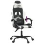 Silla gaming cuero sintético negro y blanco en Sillas gaming | Comprar online en Foru.es