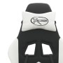 Silla gaming cuero sintético negro y blanco en Sillas gaming | Comprar online en Foru.es