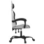 Silla gaming cuero sintético blanco y negro en Sillas gaming | Comprar online en Foru.es