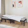Estructura de cama metal negro 75x190 cm de vidaXL, Camas y somieres - Ref: Foro24-350836, Precio: 67,41 €, Descuento: %