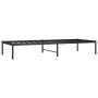 Estructura de cama metal negro 75x190 cm de vidaXL, Camas y somieres - Ref: Foro24-350836, Precio: 67,41 €, Descuento: %
