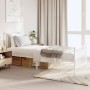 Estructura cama metal con cabecero y pie cama blanca 80x200 cm de vidaXL, Camas y somieres - Ref: Foro24-350940, Precio: 70,8...