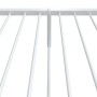Estructura cama metal con cabecero y pie cama blanca 80x200 cm de vidaXL, Camas y somieres - Ref: Foro24-350940, Precio: 70,8...