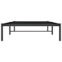 Estructura de cama de metal negro 100x200 cm de vidaXL, Camas y somieres - Ref: Foro24-350841, Precio: 66,97 €, Descuento: %