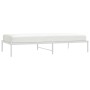 Estructura de cama de metal blanca 100x200 cm de vidaXL, Camas y somieres - Ref: Foro24-350908, Precio: 78,38 €, Descuento: %