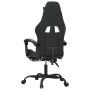 Silla gaming con reposapiés cuero sintético negro camuflaje en Sillas gaming | Comprar online en Foru.es
