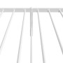 Estructura de cama de metal con cabecero blanco 80x200 cm de vidaXL, Camas y somieres - Ref: Foro24-350922, Precio: 69,12 €, ...
