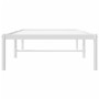 Estructura de cama metal blanco 75x190 cm de vidaXL, Camas y somieres - Ref: Foro24-350903, Precio: 64,05 €, Descuento: %