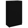 Mueble zapatero madera contrachapada negro 59x35x100 cm de vidaXL, Zapateros y organizadores de calzado - Ref: Foro24-811440,...