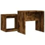 Stackable coffee tables 2 pieces engineered wood smoke oak by vidaXL, Coffee table - Ref: Foro24-815540, Price: 37,90 €, Disc...