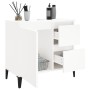 Armario de baño madera contrachapada blanco 65x33x60 cm de vidaXL, Tocadores de baño - Ref: Foro24-819828, Precio: 70,80 €, D...