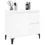 Armario de baño madera contrachapada blanco 65x33x60 cm de vidaXL, Tocadores de baño - Ref: Foro24-819828, Precio: 70,80 €, D...