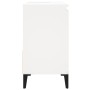 Armario de baño madera contrachapada blanco 65x33x60 cm de vidaXL, Tocadores de baño - Ref: Foro24-819828, Precio: 70,80 €, D...