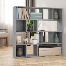 Estantería/divisor de espacios gris Sonoma 105x24x102 cm de vidaXL, Divisores de ambientes - Ref: Foro24-823251, Precio: 85,0...
