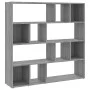 Estantería/divisor de espacios gris Sonoma 105x24x102 cm de vidaXL, Divisores de ambientes - Ref: Foro24-823251, Precio: 83,3...